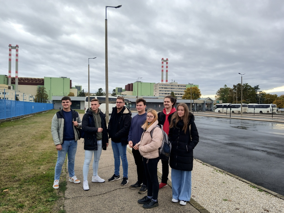 Vízműs tanulók a Paksi Atomerőműben