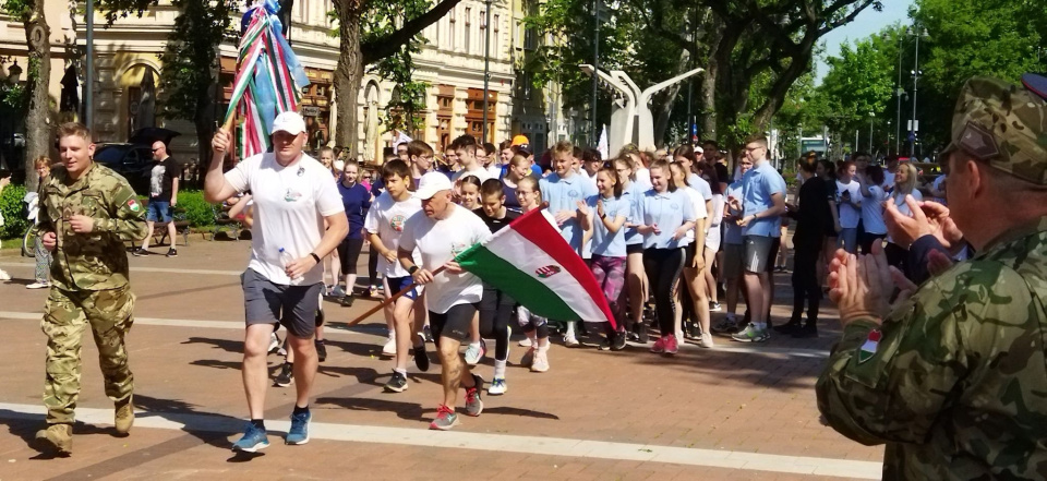 Toborzó emlékfutáson a Szent-Györgyi tanulói